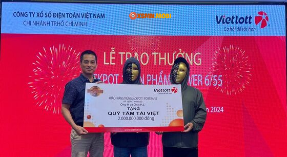 Người thắng đã trao tặng hơn 2 tỷ đồng cho quỹ xã hội Tâm Tài Việt