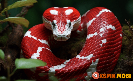 Chiêm bao thấy con rắn màu đỏ dự báo điềm may hay gở?