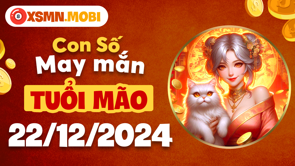 Các con số thu hút may mắn trong ngày 22/12/2024 của tuổi Mão