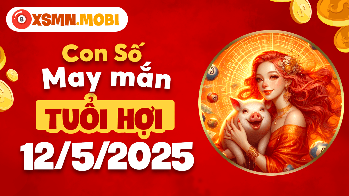 Tuổi Hợi ngày 12/5/2025: Con số may mắn rót đầy túi tài lộc