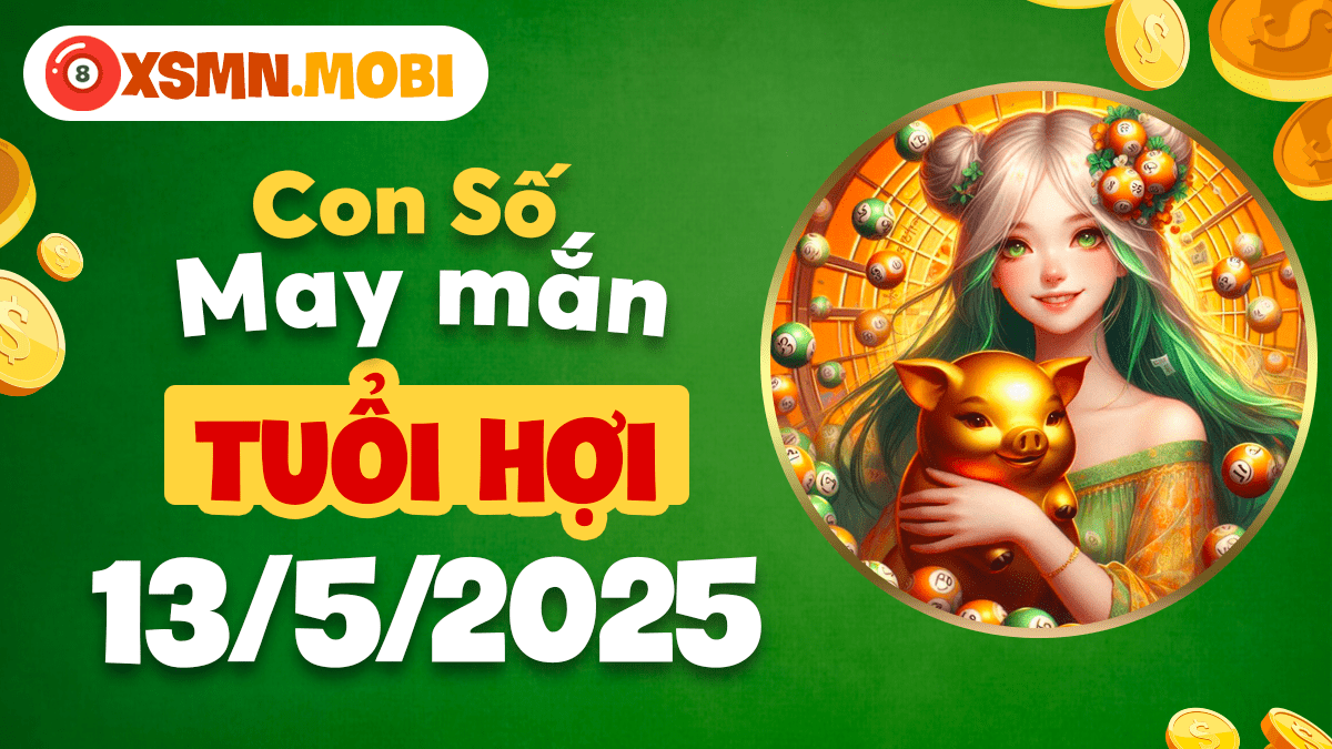 Số tài vận nào sẽ đồng hành cùng tuổi Hợi vượt sóng lớn ngày 13/5/2025?
