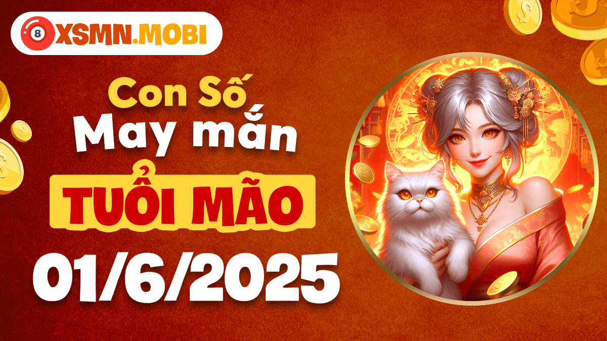 Chìa khóa số học mở cửa thịnh vượng cho tuổi Mão ngày 1/6/2025